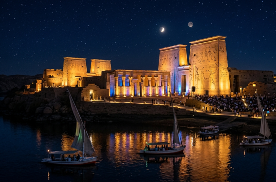 Philae Temple & Sound & Light Show